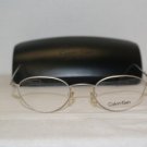 New Calvin Klein 342 Light Silver 44-20 Eyeglasses: Mod. 342 (540) 44-20 & Case