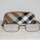 New Burberry Shiny Gunmetal 51-18 Eyeglasses: Mod. 8882 (2K7) 51-18 & Case