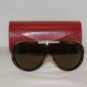 Brand New Valentino 5508 Brown Horn Sunglasses: Mod. 5508 & Case