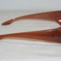 New Calvin Klein Cream Brown 3032 Sunglasses: Mod. 3032 (134) & Case