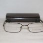 New BCBG Maxazria Mercury Gunmetal Eyeglasses: Mod. Mercury & Case