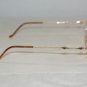 New Christian Dior 3530 Gold 52-18 Eyeglasses: Mod. 3530 (45Z) & Case