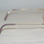 New Christian Dior 2876 Violet & Gold Eyeglasses: Mod. 2876 (42A) 54-17 & Case