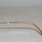 New Christian Dior 47-19 Dark Gold & Brown Eyeglasses: Mod. 3535 (17X) & Case