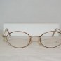 New Christian Dior 47-19 Dark Gold & Brown Eyeglasses: Mod. 3535 (17X) & Case