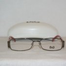 New D&G Dolce & Gabbana 5072 Gunmetal 51-16 Eyeglasses: Mod. 5072 (442) & Case