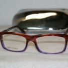 New DSquared2 5010 Brown & Purple 54-16 Eyeglasses: Mod. DQ5010 (65A) & Case