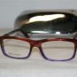 New DSquared2 5010 Brown & Purple 54-16 Eyeglasses: Mod. DQ5010 (65A) & Case