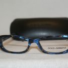 New Dolce & Gabbana 3120 Blue (1919) Eyeglasses: Mod. 3120 52-16 & Case