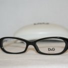 New D&G Dolce & Gabbana 1192 Black 51-15 Eyeglasses: Mod. 1192 (1706) & Case