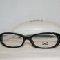 New D&G Dolce & Gabbana 1192 Black 51-15 Eyeglasses: Mod. 1192 (1706) & Case