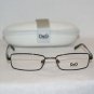New D&G Dolce & Gabbana 5046 Black 51-16 Eyeglasses: Mod. 5046 & Case