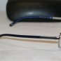 New Dolce & Gabbana 1206 Silver & Blue 56-17 Eyeglasses: Mod. 1206 (477) & Case