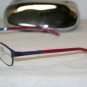 New DSquared2 DQ 5002 Blue & Pink 51-15 Eyeglasses: Mod. DQ5002 (091) & Case