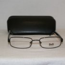 New D&G Dolce & Gabbana 5048 Black 51-17 Eyeglasses: Mod. 5048 & Case