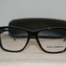 New Dolce & Gabbana 52-15 Black on Blue Eyeglasses: Mod. DG 3126 (2504) & Case