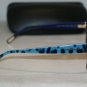 New Dolce & Gabbana 52-15 Black on Blue Eyeglasses: Mod. DG 3126 (2504) & Case
