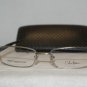 New Cole Haan 989 Pewter Brush Titanium 53-18 Eyeglasses: Mod. 989 53-18 & Case