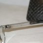 New Cole Haan 989 Pewter Brush Titanium 53-18 Eyeglasses: Mod. 989 53-18 & Case