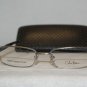 New Cole Haan 989 Pewter Brush Titanium 53-18 Eyeglasses: Mod. 989 53-18 & Case