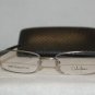 New Cole Haan 989 Pewter Brush Titanium 53-18 Eyeglasses: Mod. 989 53-18 & Case
