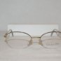 New Christian Dior Silver Gold 3564 52-19 Eyeglasses: 3564 (24J) 52-19 & Case