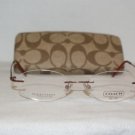 New Coach Andrea Antique Rose 50-17 Eyeglasses: Mod. Andrea & Case