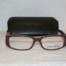 New Dolce & Gabbana 3048-B Brown 52-16 Eyeglasses: Mod. 3048-B &Case