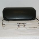New Dolce & Gabbana 1193 Gunmetal 54-18 Eyeglasses: Mod. 1193 & Case