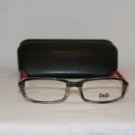 New D&G Dolce & Gabbana 1134 Horn 50-17 Eyeglasses: Mod. 1134 & Case