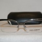 New Dolce & Gabbana 1221 Silver (05) Eyeglasses: Mod. 1221 54-16 & Case