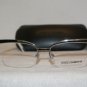 New Dolce & Gabbana 1221 Silver (05) Eyeglasses: Mod. 1221 54-16 & Case