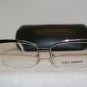 New Dolce & Gabbana 1221 Silver (05) Eyeglasses: Mod. 1221 54-16 & Case