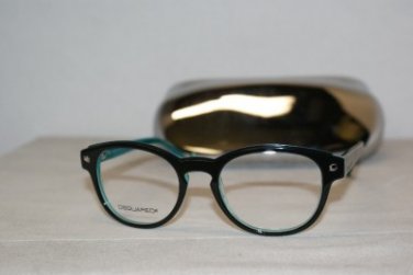 New DSquared DSquared2 5026 Black 49-18 Eyeglasses: Mod. DQ5026 (050)  & Case