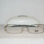 New D&G Dolce & Gabbana 5081 Silver 51-16 Eyeglasses: Mod. 5081 (463) & Case