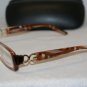 New Dolce & Gabbana 53-16 Clear Brown Eyeglasses: Mod. DG 3083 (1644) & Case