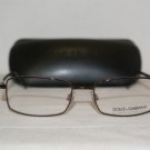 New Dolce & Gabbana 1177 Shiny Brown 52-17 Eyeglasses: Mod. 1177 (119) & Case