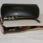 New Dolce & Gabbana 3052 Red/Leopard 51-16 Eyeglasses: Mod. 3052 (839) & Case