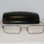 New Dark Gold Calvin Klein 556 50-19 Eyeglasses: Mod. 556 & Case