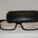 New Dolce & Gabbana 3101 Black (501) Eyeglasses: Mod. 3101 52-15 & Case