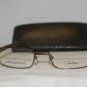 New Cole Haan 983 Brown Brush Titanium 53-18 Eyeglasses: Mod. 989 53-18 & Case