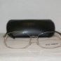 New Dolce & Gabbana 1206 Shiny Silver 56-17 Eyeglasses: Mod. 1206 (061) & Case
