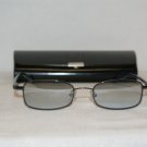 New Saks Fifth Avenue 16 Gunmetal Sunglasses: Mod. 16 & Case