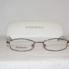 New Yves Saint Laurent Brown Eyeglasses: Mod. 6014 8XO & Case