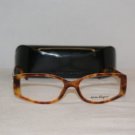 New Tortoise Salvatore Ferragamo Eyeglasses: Mod. 2658-B & Case
