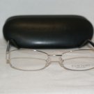 Ralph Lauren New Silver Tortoise Eyeglasses: Mod 1501 (67J) 51-16 &Case
