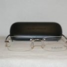 Polo Ralph Lauren New Shiny Silver Eyeglasses: Mod. 1089 (9001) 53-18 & Case
