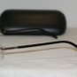 Polo Ralph Lauren New Shiny Silver Eyeglasses: Mod. 1089 (9001) 53-18 & Case