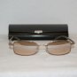 New Saks Fifth Avenue Light Bronze Sunglasses: Mod. 16 & Case