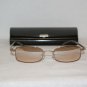 New Saks Fifth Avenue Light Bronze Sunglasses: Mod. 16 & Case